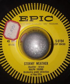 Alternative view of Ralph Young - Baby Doll / Stormy Weather (7", Single) (Very Good Plus (VG+))