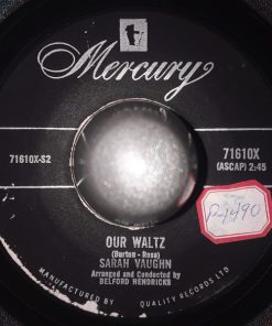 Alternative view of Sarah Vaughan - Some Other Spring / Our Waltz (7") (Very Good Plus (VG+))