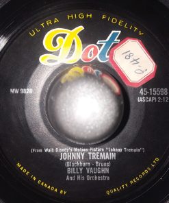 Billy Vaughn And His Orchestra - Johnny Tremain / Naughty Annetta (7") (Very Good (VG))