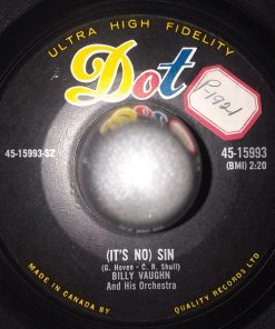 Alternative view of Billy Vaughn And His Orchestra - After Hours / (It's No) Sin (7", Single) (Very Good (VG))