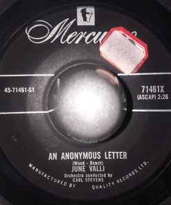 June Valli - An Anonymous Letter (7", Single) (Very Good Plus (VG+))