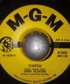 Danny Valentino - Stampede (7") (Very Good Plus (VG+))