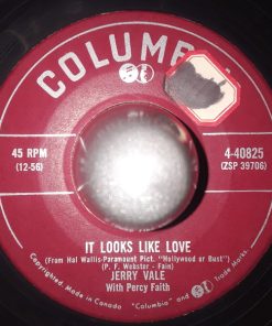 Jerry Vale With Percy Faith - It Looks Like Love / All Dressed Up With A Broken Heart (7") (Very Good (VG))