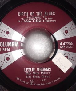 Alternative view of Leslie Uggams - Get Happy / Birth Of The Blues (7", Single) (Very Good Plus (VG+))