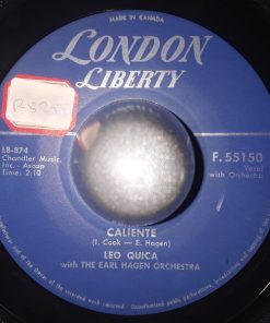 Leo Quica With Earle Hagen And His Orchestra - Caliente / Oh Leola (7") (Very Good Plus (VG+))