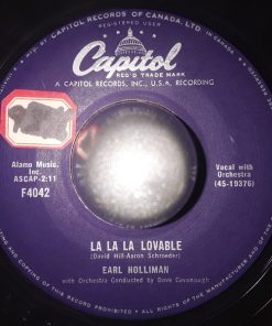 Earl Holliman - La La La Lovable (7", Single) (Very Good Plus (VG+))