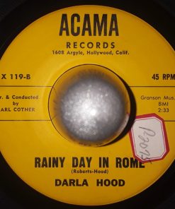 Alternative view of Darla Hood - The Long Silence (7", Single) (Very Good Plus (VG+))