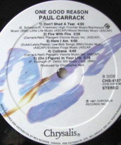 Paul Carrack - One Good Reason (LP, Album) (Mint (M)) - Image 4