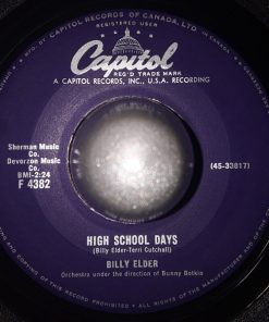Billy Elder - High School Days / How Lonely Am I (7", Single) (Very Good Plus (VG+))