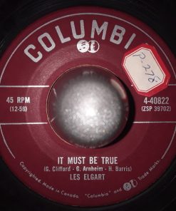 Les Elgart - It Must Be True (7") (Very Good Plus (VG+))