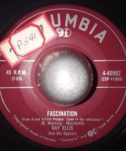 Ray Ellis And His Gypsies - Fascination (7") (Very Good (VG))