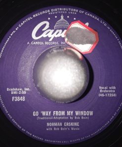Norman Erskine with Bob Bain's Music - Go 'Way From My Window / Rosetta (7", Single) (Very Good Plus (VG+))