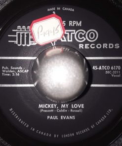 Paul Evans - Mickey, My Love (7") (Very Good Plus (VG+))