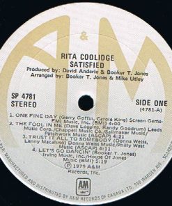 Rita Coolidge - Satisfied (LP, Album) (Mint (M)) - Image 3