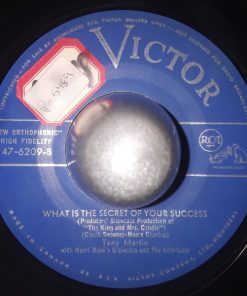 Alternative view of Tony Martin (3) - Young Ideas / What Is The Secret Of Your Success (7", Single) (Very Good Plus (VG+))
