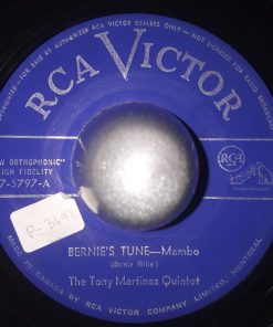 The Tony Martinez Quintet - Bernie's Tune - Mambo / Cucusa - Mambo (7", Single) (Very Good Plus (VG+))