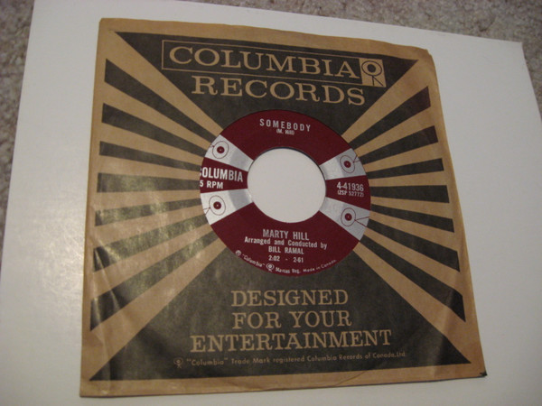 Marty Hill (2) - Mr. Oracle Of Love (7", Single) (Very Good Plus (VG+)) - Image 2