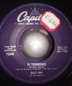 Billy May And His Orchestra - 76 Trombones / Young And Dangerous (7", Single) (Very Good Plus (VG+))