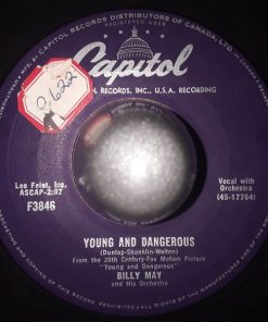 Alternative view of Billy May And His Orchestra - 76 Trombones / Young And Dangerous (7", Single) (Very Good Plus (VG+))