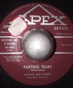 Maymie And Robert - Parting Tears (7", Single) (Very Good Plus (VG+))