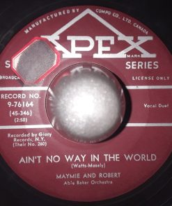 Alternative view of Maymie And Robert - Parting Tears (7", Single) (Very Good Plus (VG+))