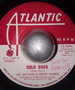 Alternative view of Les McCann & Eddie Harris - Compared To What / Cold Duck (7", Promo, SP) (Very Good Plus (VG+))