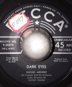 Rafael Mendez - Dark Eyes / Valse Bluette  (7") (Very Good Plus (VG+))