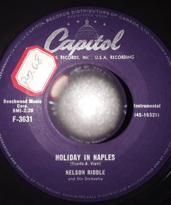Alternative view of Nelson Riddle And His Orchestra - Accordion Willy / Holiday In Naples (7", Single) (Very Good (VG))