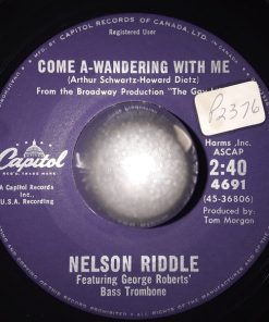 Nelson Riddle - Come A-Wandering With Me / Oh, Mein Liebchen (7") (Very Good Plus (VG+))