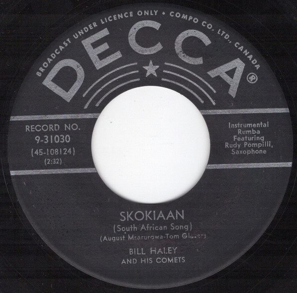 Bill Haley And His Comets - Skokiaan (South African Song) (7", Single) (Near Mint (NM or M-)) - Image 2