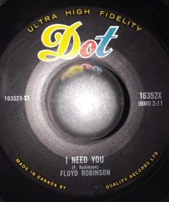 Floyd Robinson - I Need You / Show Boat (7") (Very Good Plus (VG+))