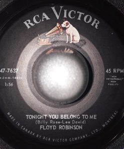 Floyd Robinson - Tonight You Belong To Me / Let It Be Me (7", Single) (Very Good Plus (VG+))