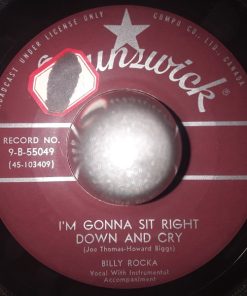 Alternative view of Billy Rocka - Listen Pretty Baby / I'm Gonna Sit Right Down And Cry Over You (7", Single) (Very Good Plus (VG+))