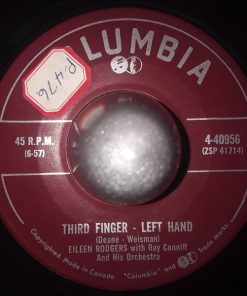 Eileen Rodgers With Ray Conniff & His Orchestra - Third Finger - Left Hand / Crazy Dream (7") (Very Good (VG))