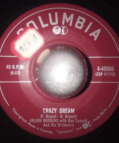 Alternative view of Eileen Rodgers With Ray Conniff & His Orchestra - Third Finger - Left Hand / Crazy Dream (7") (Very Good (VG))