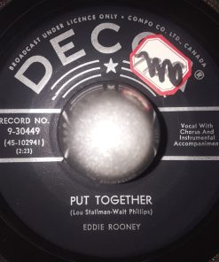Eddie Rooney - Put Together / Tonight Is My Night To Cry (7", Single) (Very Good Plus (VG+))