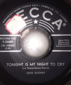Alternative view of Eddie Rooney - Put Together / Tonight Is My Night To Cry (7", Single) (Very Good Plus (VG+))