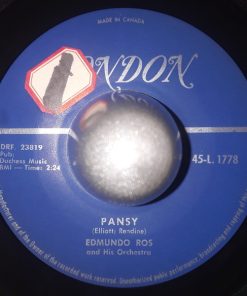 Edmundo Ros & His Orchestra - Pansy / Bahia Bambaree (7", Single) (Very Good Plus (VG+))