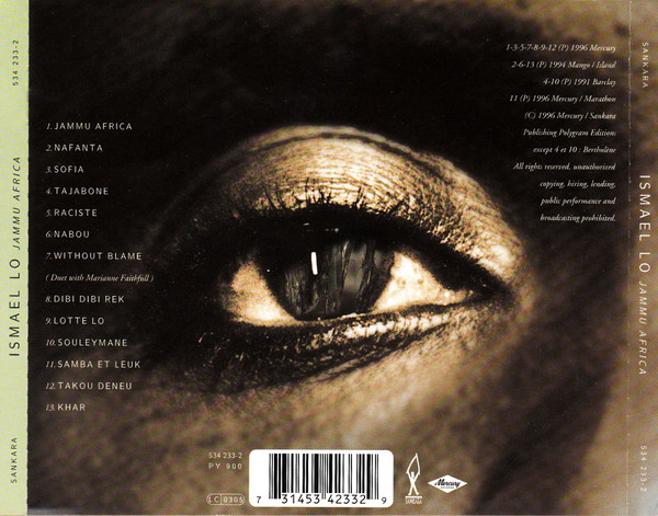 Ismaël Lô - Jammu Africa (CD, Comp) (Near Mint (NM or M-)) - Image 2