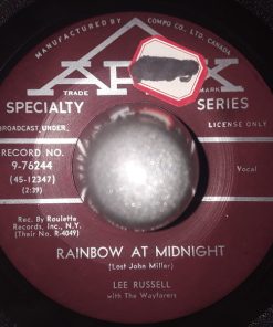 Lee Russell (3) With The Wayfarers (5) - Rainbow At Midnight / Honky-Tonk Woman (7", Single) (Very Good Plus (VG+))