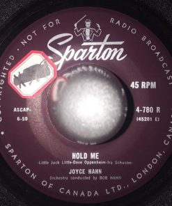 Joyce Hahn - Hold Me (7", Single) (Very Good Plus (VG+))