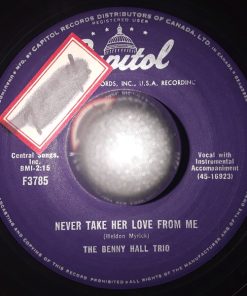 Alternative view of The Benny Hall Trio - She's Telling Me The Same Thing (7") (Very Good Plus (VG+))
