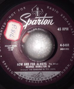 George Hamilton IV - Now And For Always / One Heart (7") (Very Good Plus (VG+))