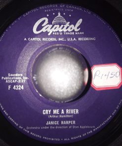 Janice Harper - Cry Me A River (7") (Very Good Plus (VG+))