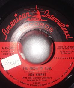 Alternative view of Judy Harriet With Hall Daniels Orchestra - Goliath (Big Man) / The Music Of Love (7") (Very Good Plus (VG+))