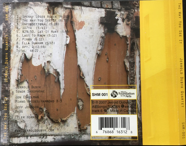 Jerrold Dubyk Quartet - The Way You See It (CD, Album) (Near Mint (NM or M-)) - Image 5