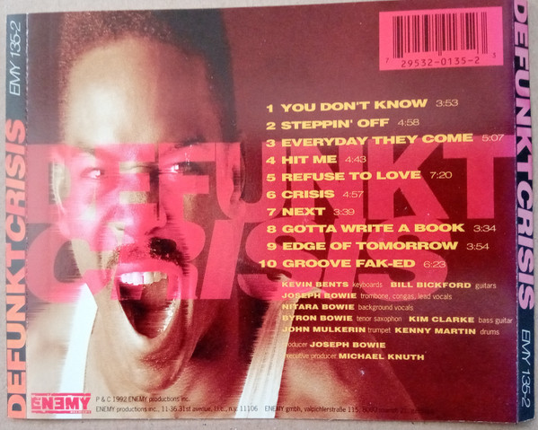 Defunkt - Crisis (CD, Album) (Near Mint (NM or M-)) - Image 2