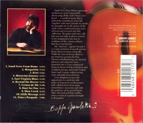 Beppe Gambetta - Good News From Home (CD, Album) (Near Mint (NM or M-)) - Image 2