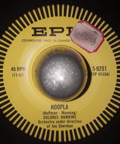 Dolores Hawkins - Hoopla / My Wonderful Lover (7", Single) (Very Good Plus (VG+))