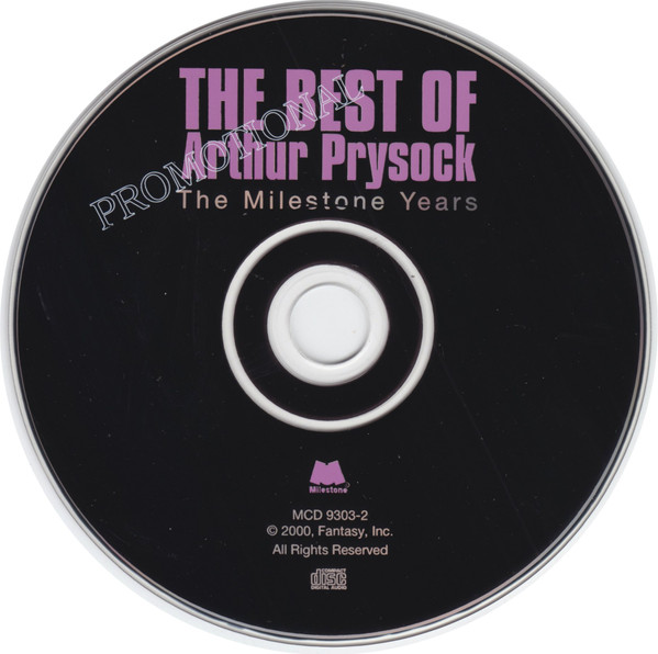 Arthur Prysock - The Best Of Arthur Prysock: The Milestone Years (CD, Comp, Promo, RM) (Near Mint (NM or M-)) - Image 3